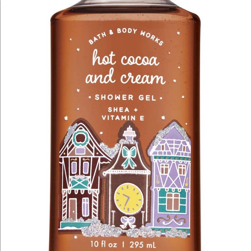 Brand New Bath & Body Works Hot Cocoa & Cream Shower Gel w/Shea & Vitamin E
